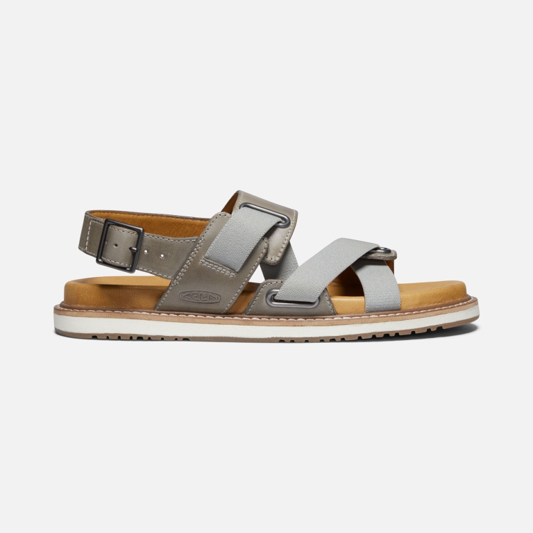 Keen Lana Z-Strap Sandals - Women's Deep Grey Silver Sandals